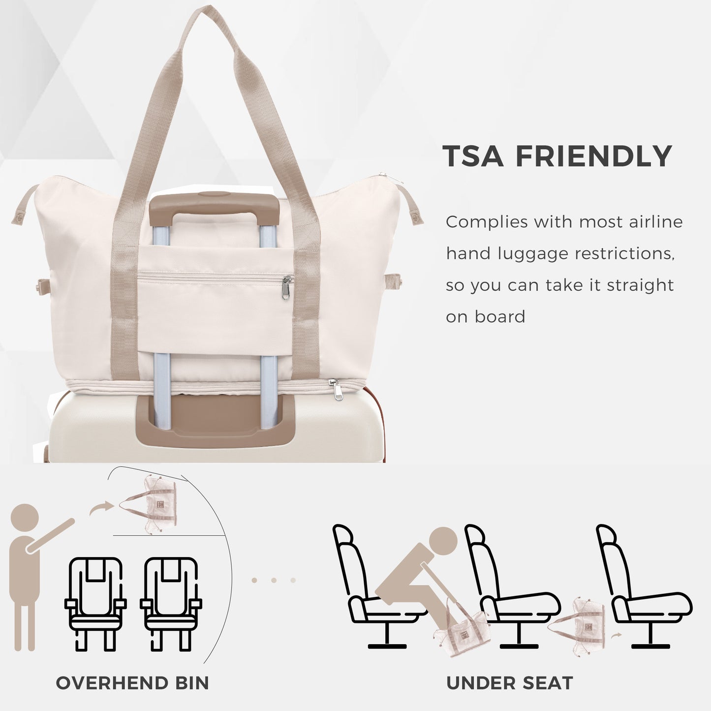 4-Piece ABS Suitcase Set