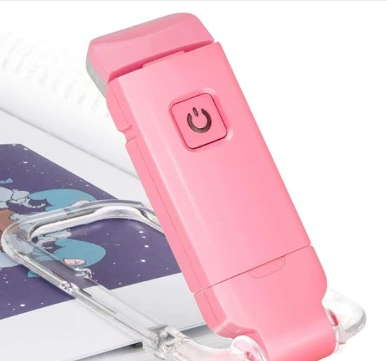 Rechargeable Book Light Pink