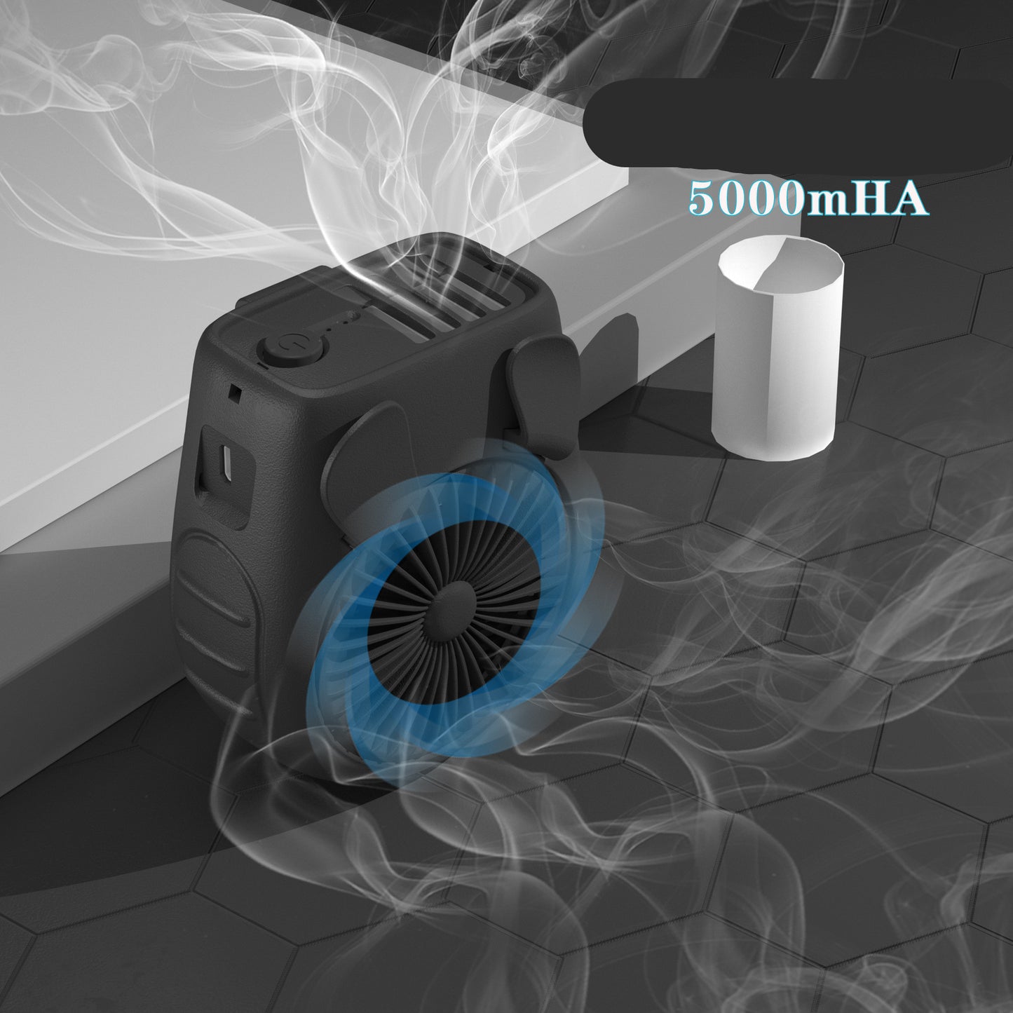 Portable Waist & Neck Hanging Fan