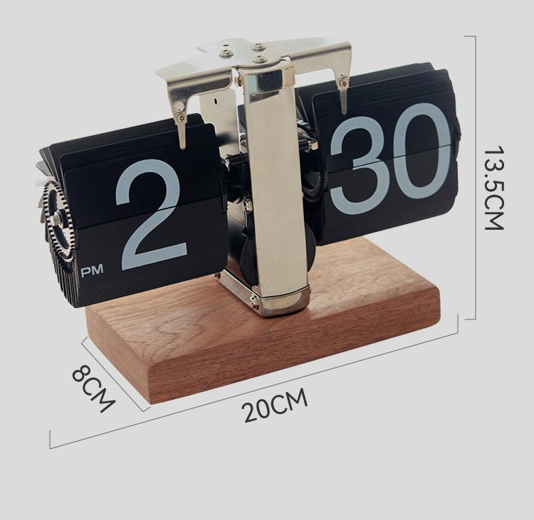 Flip Automatic Turning Clock
