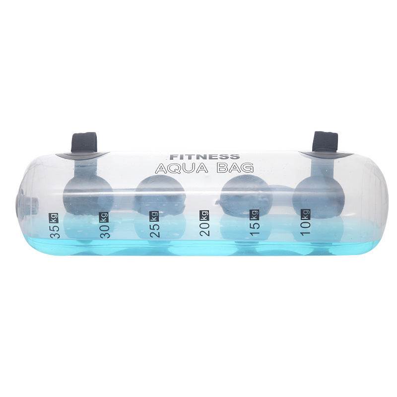 Transparent Cylindrical Water Dumbbell