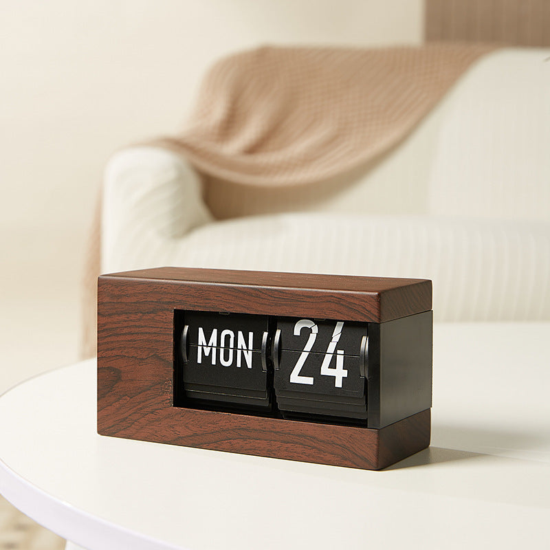 Flip Automatic Turning Clock
