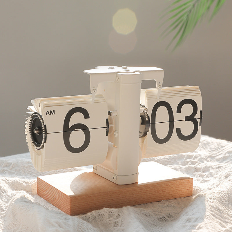 Flip Automatic Turning Clock