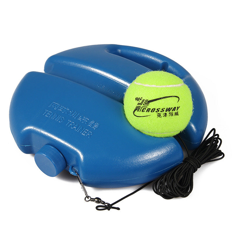 Tennis rebound training device