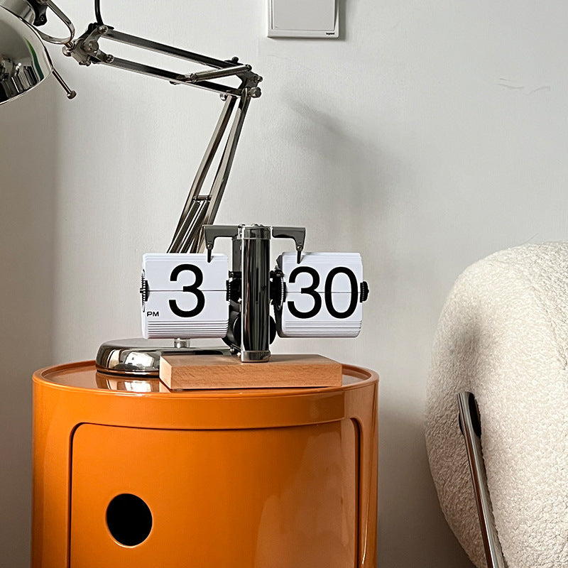 Flip Automatic Turning Clock