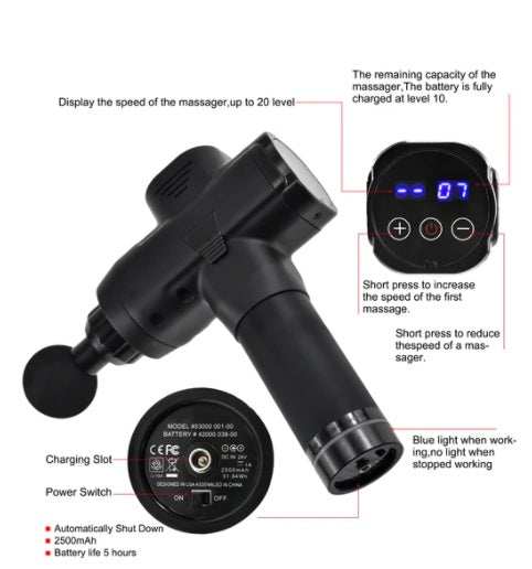 Portable Mini Muscle Massage Gun