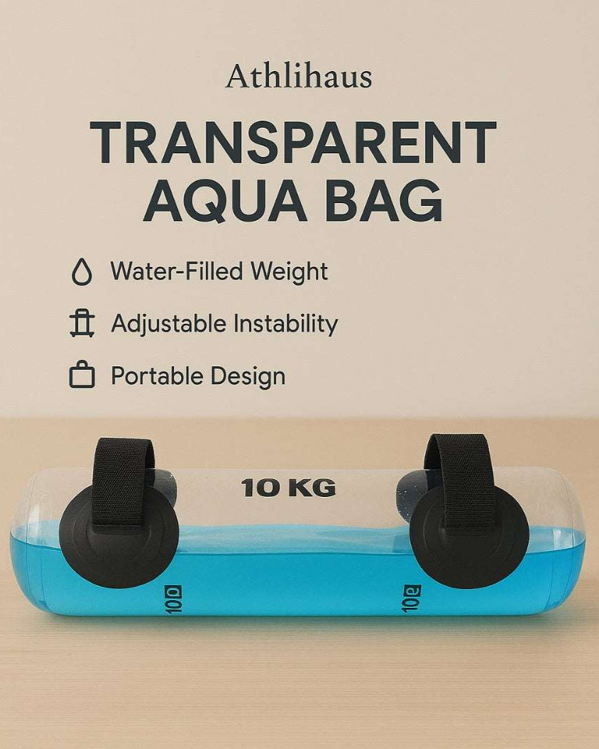 Transparent Cylindrical Water Dumbbell