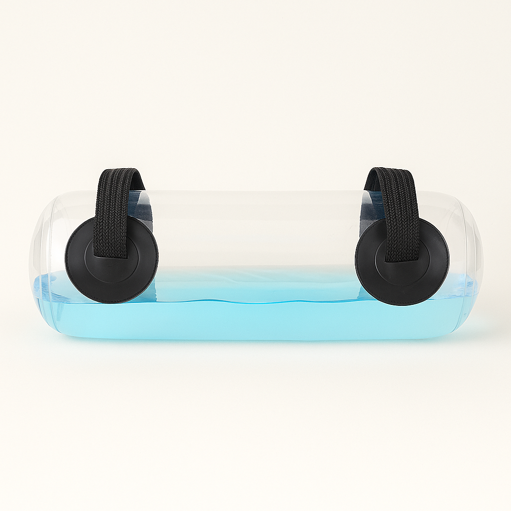 Transparent Cylindrical Water Dumbbell
