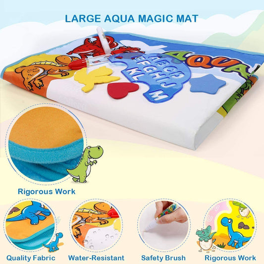 Magic Water Canvas | Reusable Mess-Free Drawing & Study Carpet