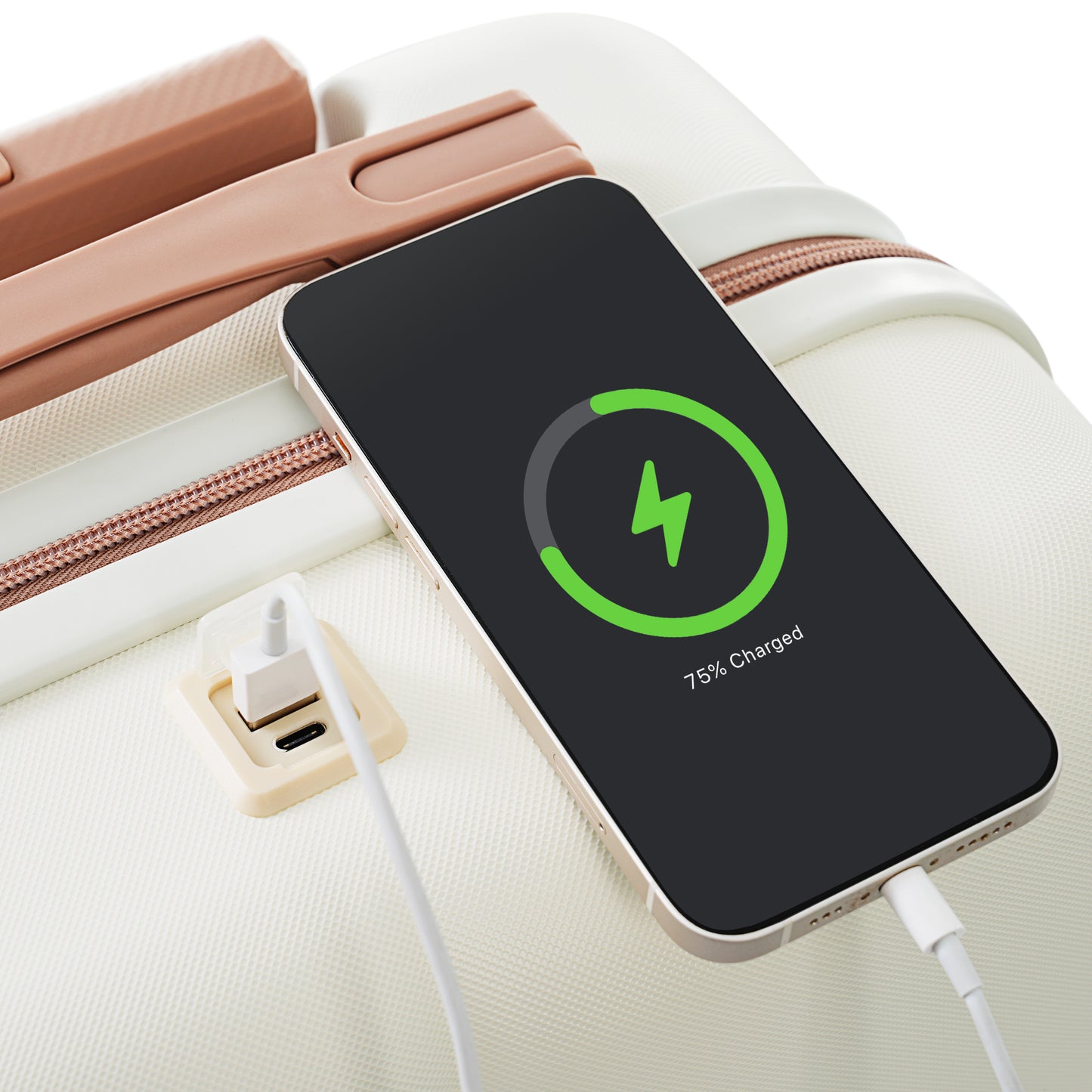 4-Piece ABS Suitcase Set