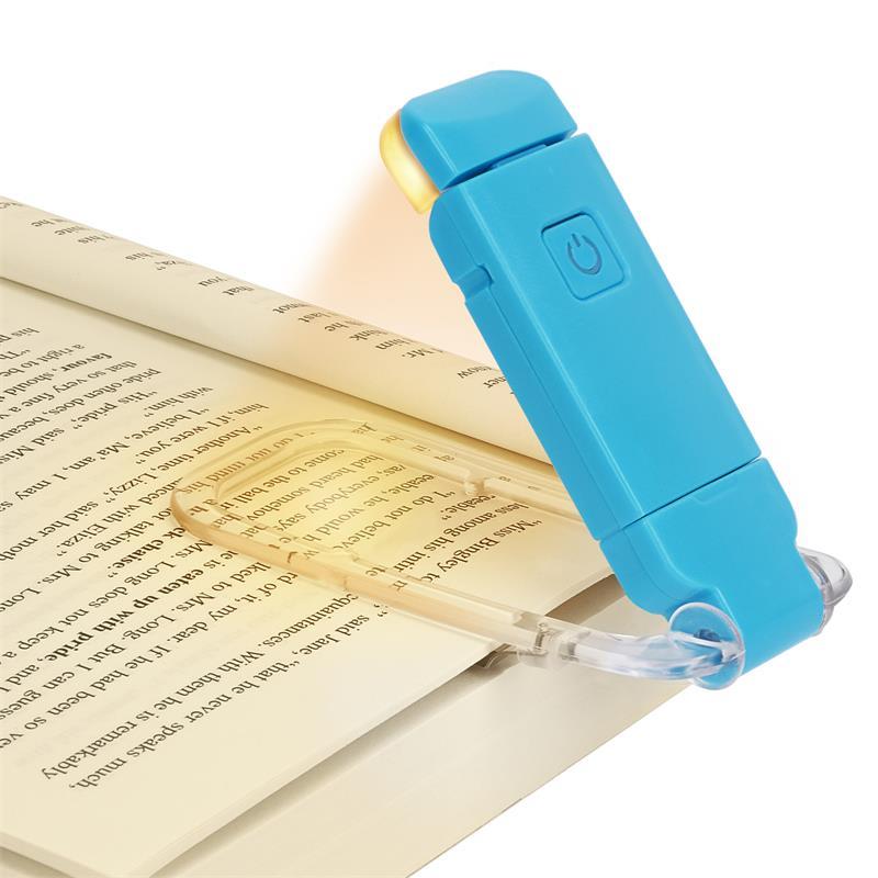 Rechargeable Book Light Blue