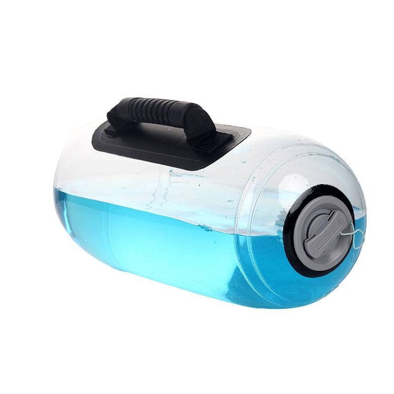 Transparent Cylindrical Water Dumbbell