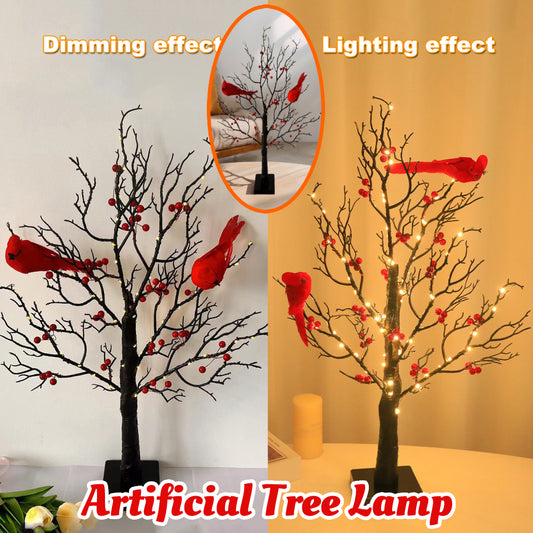 Mini Birch Tree Light with LED
