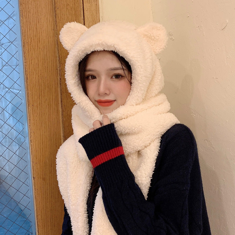 Cute Winter Plush Scarf