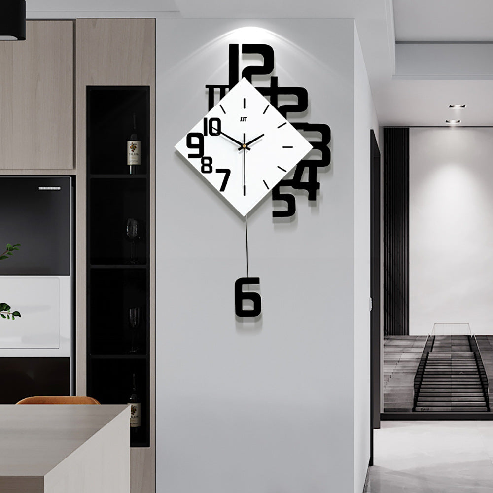 Personalized Digital Wooden Wall Clock