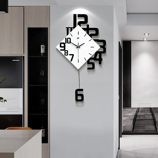 Personalized Digital Wooden Wall Clock