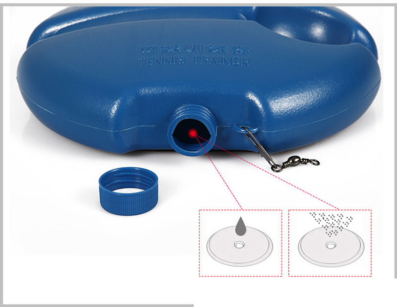Tennis rebound training device
