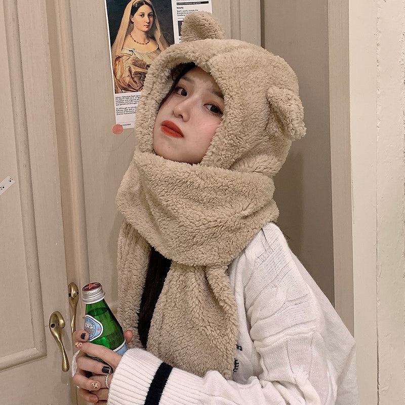 Cute Winter Plush Scarf