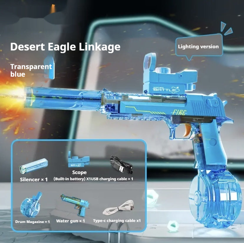 Fire Light Effect Electric Water Gun