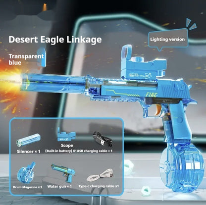 Fire Light Effect Electric Water Gun
