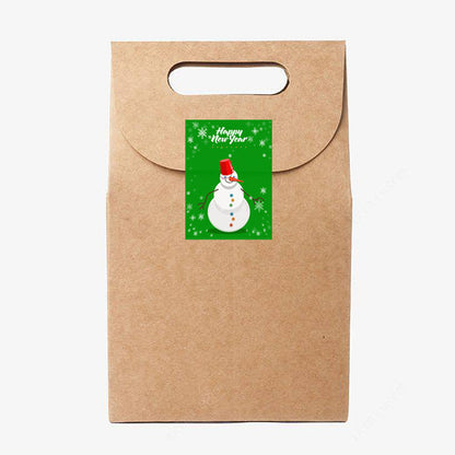 500 Christmas Stickers Roll