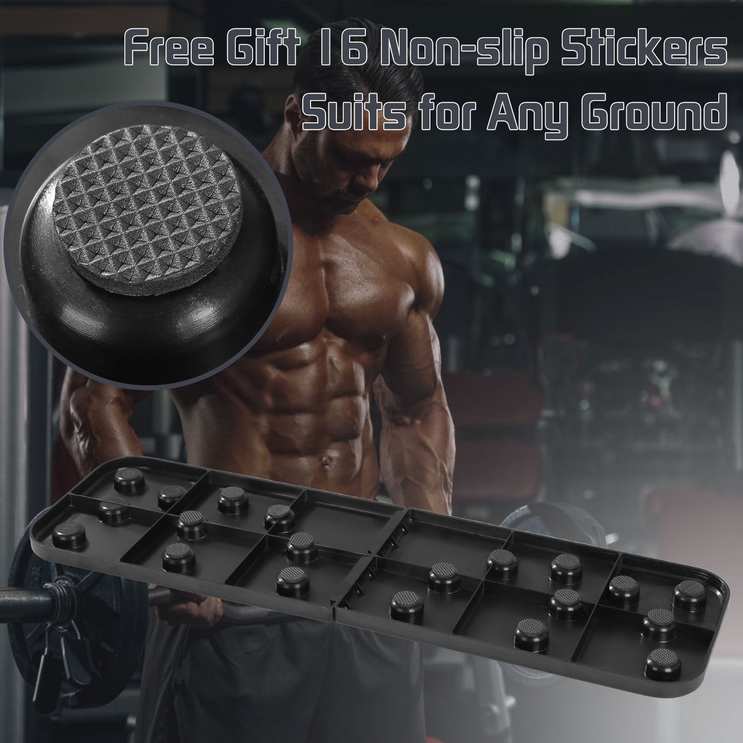 Pushzone 9-in-1 Portable Push-Up Board