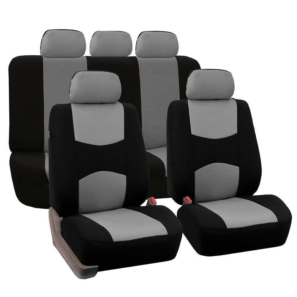 5-Seater Car Seat Cover Gray