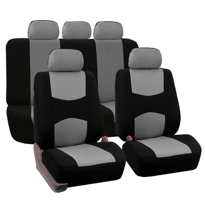 5-Seater Car Seat Cover Gray