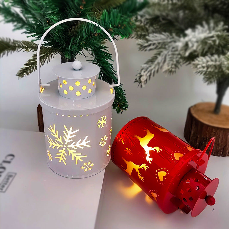 Christmas LED Candle Lantern