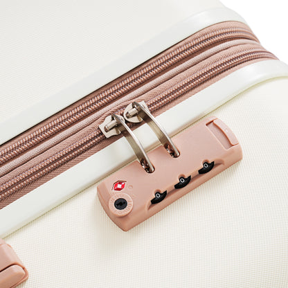 4-Piece ABS Suitcase Set