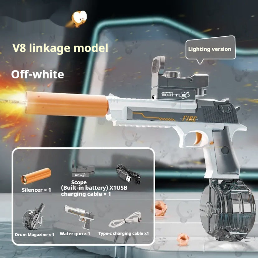 Fire Light Effect Electric Water Gun