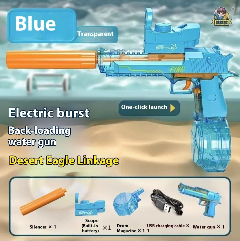 Fire Light Effect Electric Water Gun
