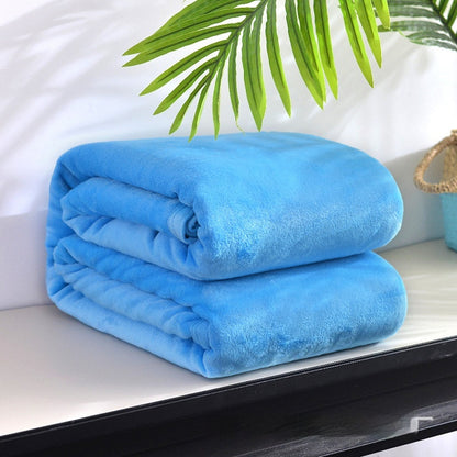 Nap Air Conditioning Blanket Light Blue
