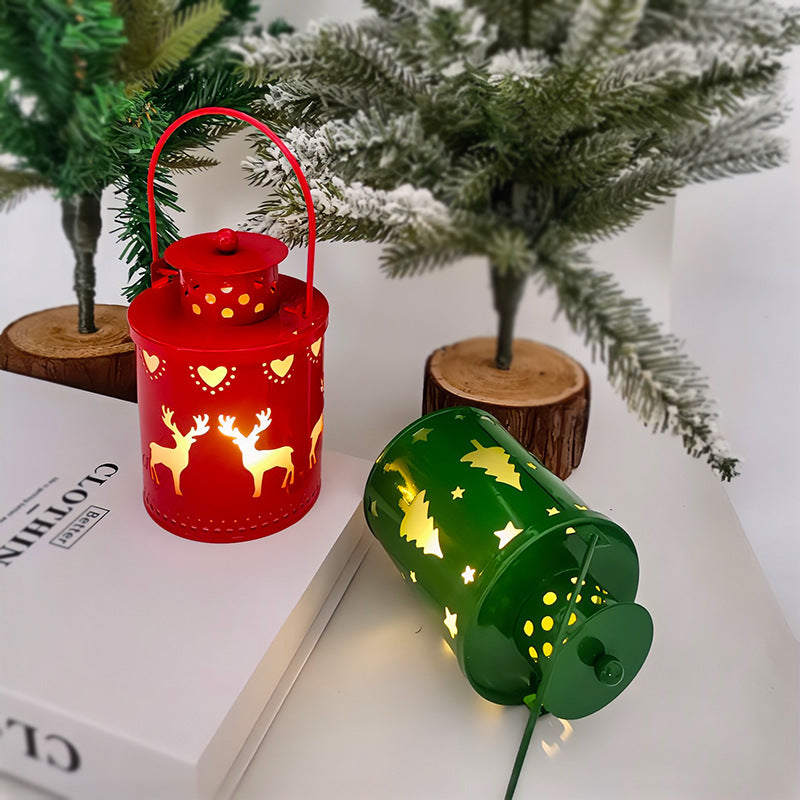 Christmas LED Candle Lantern