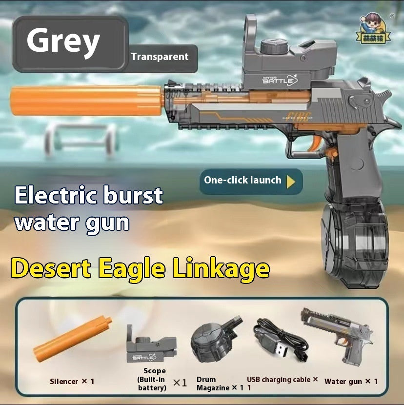 Fire Light Effect Electric Water Gun