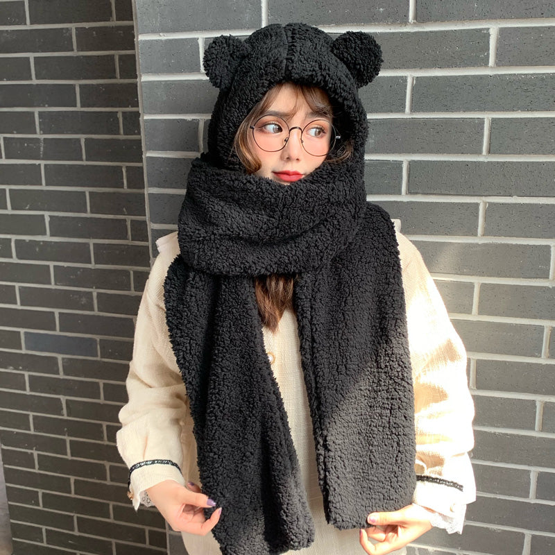Cute Winter Plush Scarf