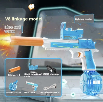 Fire Light Effect Electric Water Gun