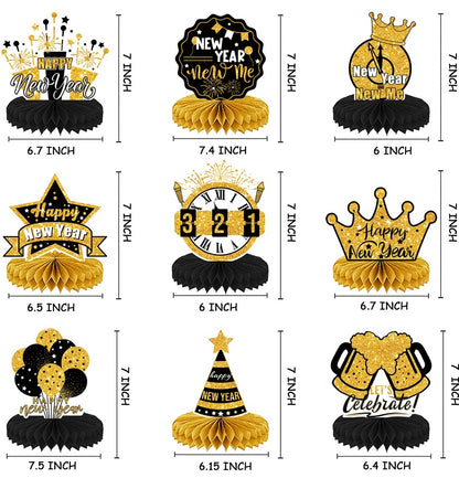 New Year Honeycomb Decoration