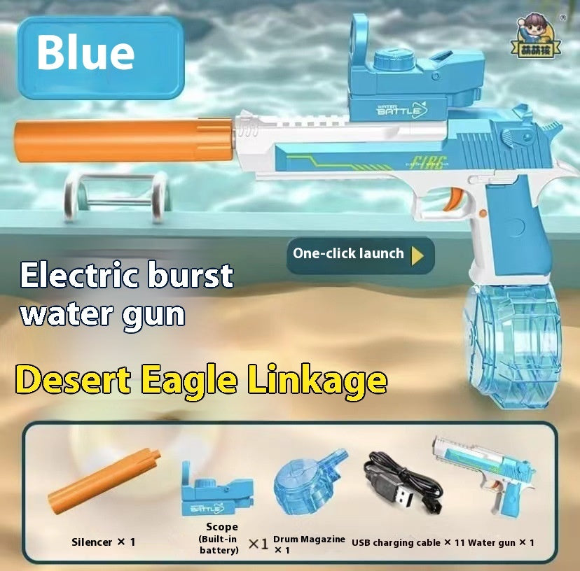 Fire Light Effect Electric Water Gun