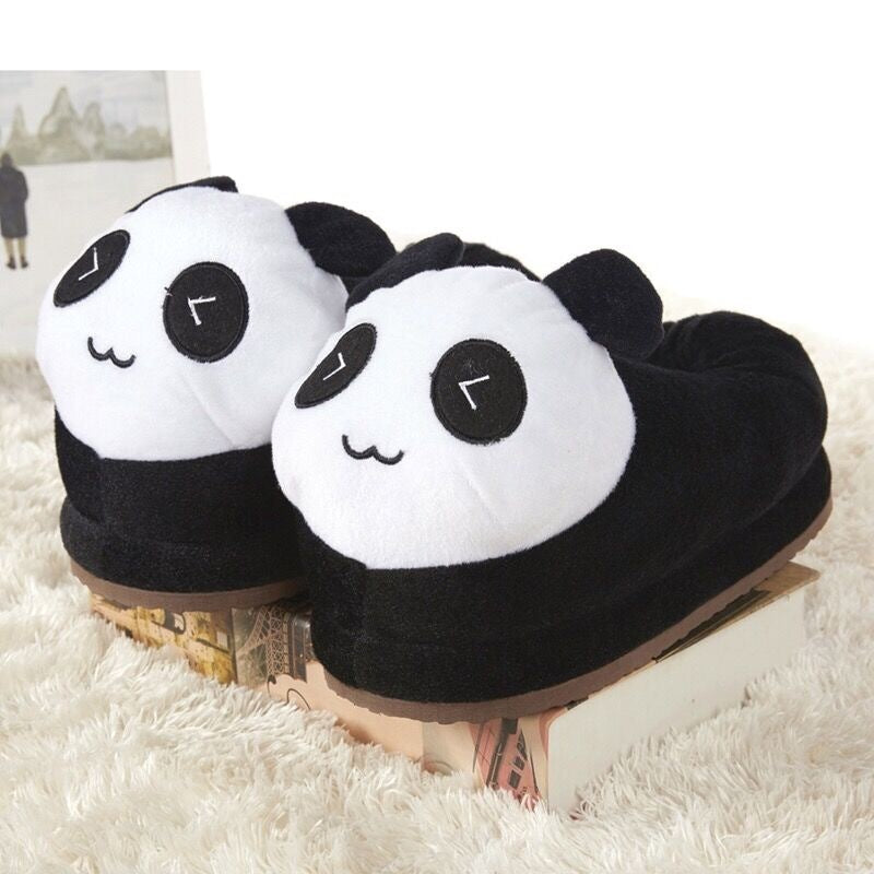 Winter Panda Slippers