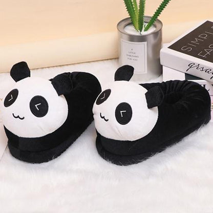 Winter Panda Slippers
