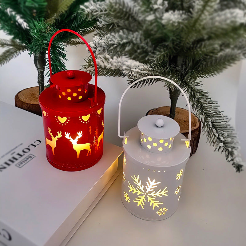 Christmas LED Candle Lantern