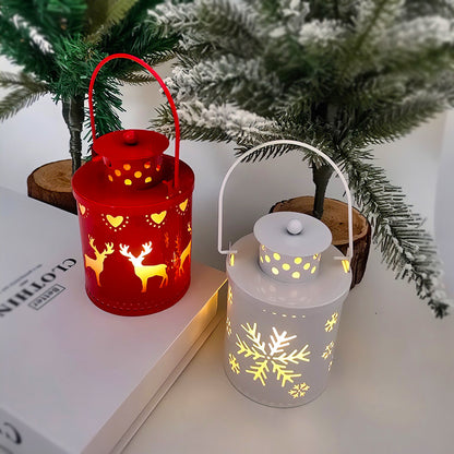 Christmas LED Candle Lantern
