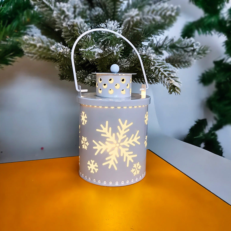 Christmas LED Candle Lantern