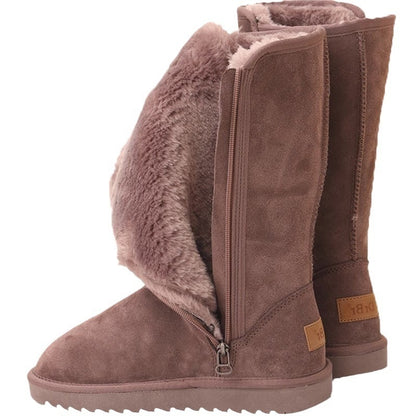 Fleece-Lined Thick Winter Boots